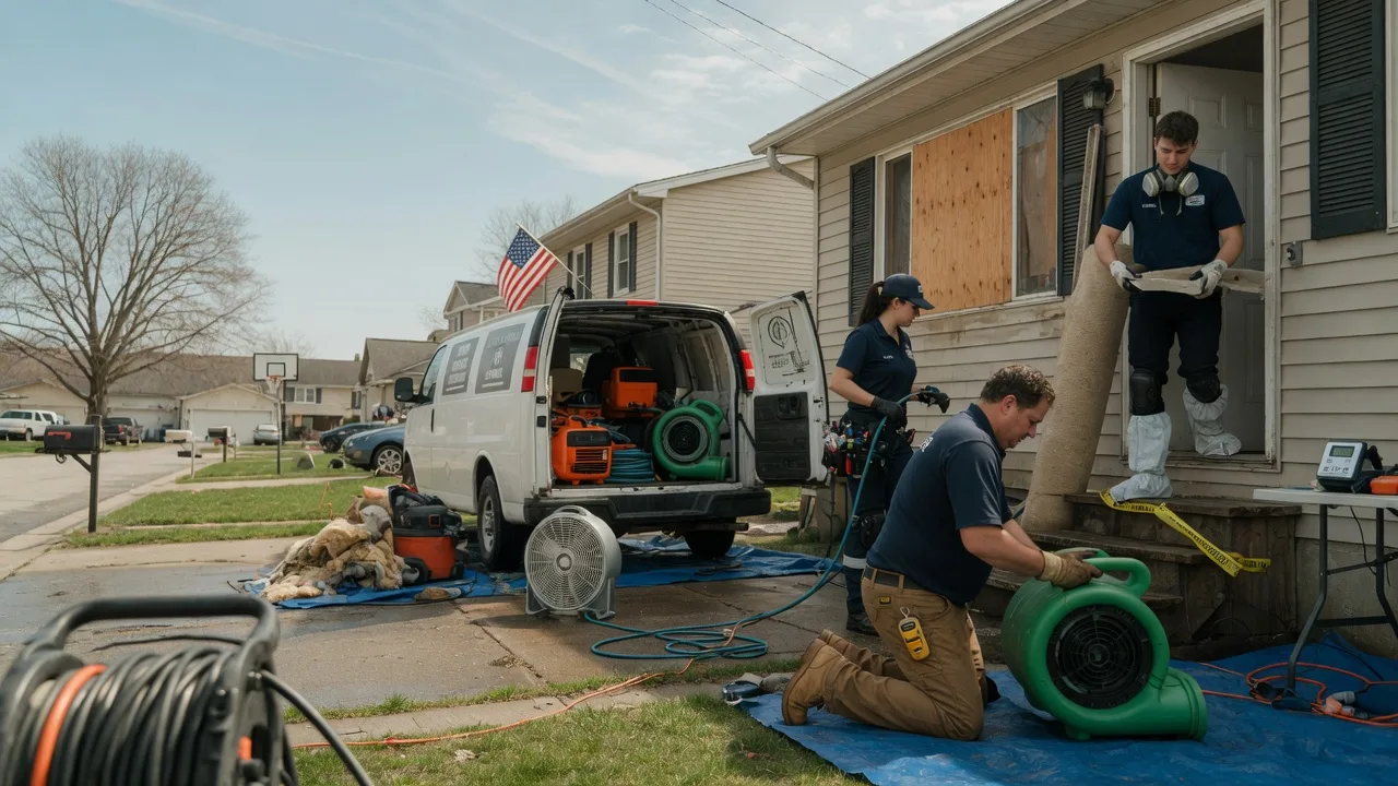 Water Damage Restoration in Grosse Pointe, MI near me
